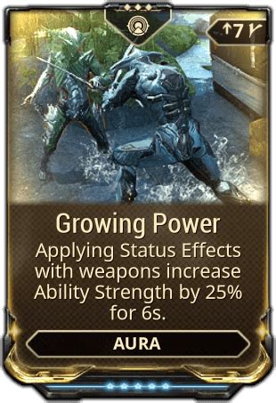 Luckily, there is a really cheesy way to keep Growing Power active 100 of the time. . Warframe growing power